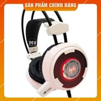 [SẴN HÀNG] Tai nghe GAMING WangMing 8900L - Màu đỏ, trắng - BH 12 tháng [LỖI 1 ĐỔI 1]