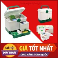 {Sẵn Hàng} Tủ thuốc y tế gia đình đa năng 3 tầng