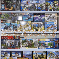 🚚SẴN HÀNG🚚Blind Box Clear Bungalow Gói tương thích LEGO Mixed Block Kids Puzzle Enlightenment Khối nhà trẻ Quà tặng