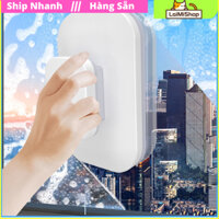 [SẴN HN] Bộ Lau Kính Nam Châm 2 Mặt Làm sạch cửa kiếng hai mặt nhà cao tầng chung cư【LaiMiShop】