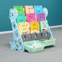 [SẴN HN] 🚚 Kệ sách nhựa dễ thương tiện lợi,Tủ sách trẻ em