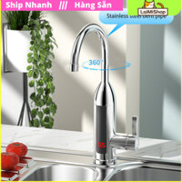 [SẴN HN] Vòi nước nóng trực tiếp - Máy nước nóng lạnh bằng thép không gỉ cho phòng tắm nhà bếp【LaiMiShop】