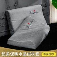 San Hô Lông Cừu Cao Su Gối 40x60 Pha Lê Lông Cừu Sữa Bộ Nhớ Gối 30x50 Đơn ins Phong Cách