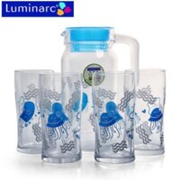 (sẵn-hoả tốc) Bộ bình ly TT Luminarc 5 món Rotterdam Finding J0118