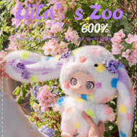 SẴN HỎA TỐC | CHÍNH HÃNG Blindbox LIILA'S ZOO 600% Vinyl Plush Doll - Hộp mù Phiên bản Liila's Lucky Cat khoảng 36cm
