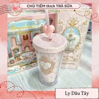 [SẴN- Hỏa Tốc HCM] Ly Cốc Thủy Tinh Tiên Cá Ánh Trăng, Little Angel, Hồ Điệp Flower Knows