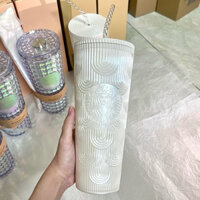 [Sẵn Hoả tốc] Ly STARBUCKS Sirent Gradient trắng sứ 710ml