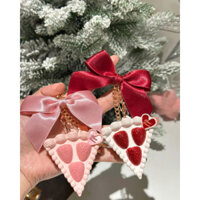 (SẴN -  HỎA TỐC) Nước hoa sáp FLOWER KNOWS kèm móc khóa treo nơ