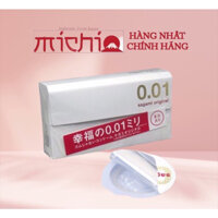Sẵn [hoả tốc/che tên] Bao cao su Sagami Original 001 siêu mỏng, Hộp 5 BCS nội địa Nhật Bản-SRMShop