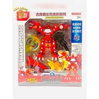 Sẵn Hộp Robot lắp ráp biến hình siêu nhân điện long Kyoryuger (Có sẵn)