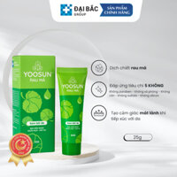 Sẵn Kem bôi da Yoosun Rau Má – Dịu mẩn ngứa, ngừa mụn, mát da, tránh sẹo 25g/ tuýp-SRMShop