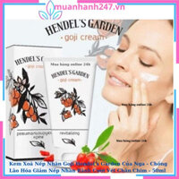 Sẵn kho Kem Xoá Nếp Nhăn Goji‬ Hendel’s Garden Của Nga – Chống Lão Hóa Giảm Nếp Nhăn Rãnh Cười Vết Chân Chim – 50ml | STP