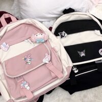 [Sẵn Kuromi] BALO SANRIO KUROMI/ MY MELODY/ CINNAMOROLL ĐỰNG VỪA A4