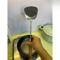 Sàn lật - xẻng xào Inox 304 đặc cao cấp La gourmet - Chuyên dùng xào nấu - bảo hành chống rỉ sét 1 năm