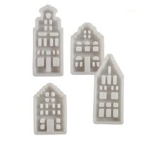 San * Linh Hoạt Nhà Kênh Trang Trí Khuôn Sáng Tạo Nhà Trang Trí Khuôn Silicon Thanh Lịch Kênh Nhà Để Bàn Trang Trí