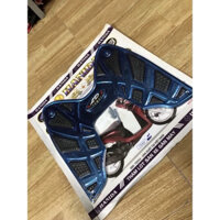 Sàn lót chân inox xe SCR  -( inox cao cấp sáng bóng trắng )