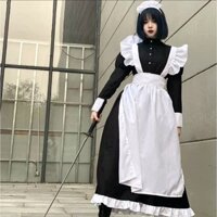 [Sẵn] Maid cosplay - Váy hầu gái Lolita kiểu Nhật đáng yêu [Miu Cosplay Shop 01]