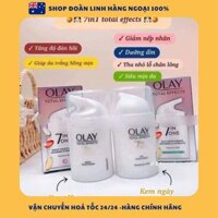 Sẵn Mẫu mới Set Olay Kem chống lão hoá UK- kem dưỡng ngày đêm Olay Total Effects Anti-Ageing 7in1, Hàng chuẩn Mỹ,Date xa