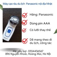 [SẴN] MÁY CẠO RÂU PIN PANASONIC ES 6500 NỘI ĐỊA NHẬT BẢN