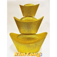 Sẵn MÔ HÌNH THỎI VÀNG BẰNG XỐP TRANG TRÍ TẾT (Có sẵn)