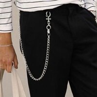 (Sẵn) Móc dây xích quần Crows Zero Gakuran Bá vương học đường thời trang chain rời mặt thập tự