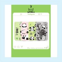 [SẴN] MÓC KHÓA ĐỰNG THẺ HÌNH GẤU TRÚC DỄ THƯƠNG PANDA ID PHOTO CARD HOLDER