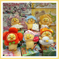 [SẴN] Móc khóa Upset Duck Ver 2 Act Cute Duck Series Chính Hãng - Charm Túi Xách Vịt Khó Chịu