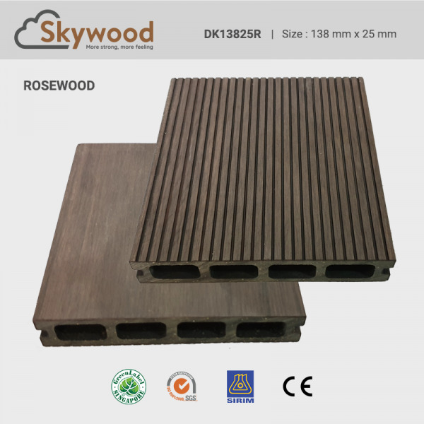 Sàn ngoài trời WPC Skywood Rosewood DK14025R