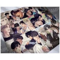 [Sẵn nguyên seal] Goods pop-up chủ đề Team Lezhin 4-cut strip Backlight Đèn nền, lenti Scent Ranh giới mùi hương, snap