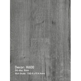 Sàn nhựa 3K Vinyl K600