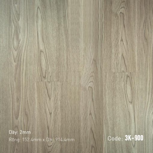 Sàn nhựa dán keo 3K Vinyl 3K900