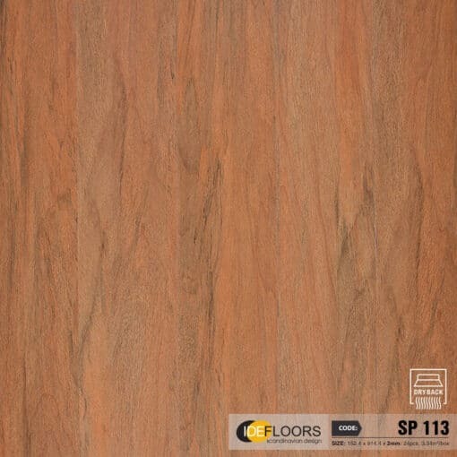 Sàn nhựa dán keo giả gỗ IDE SP113