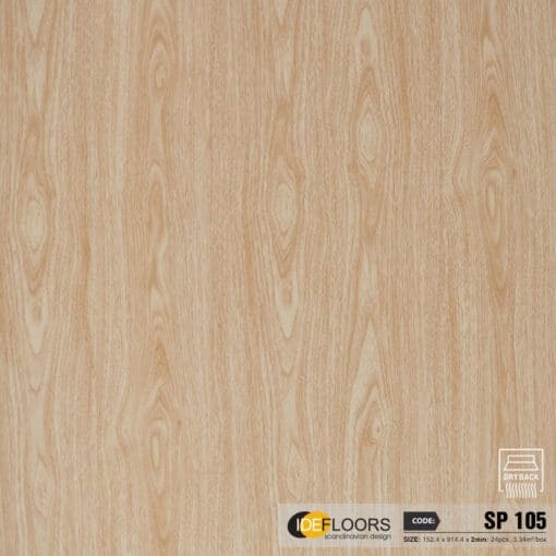 Sàn nhựa dán keo giả gỗ IDE SP105