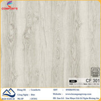Sàn Nhựa Dán Keo Giả Vân Gỗ Comforts 3mm CF301