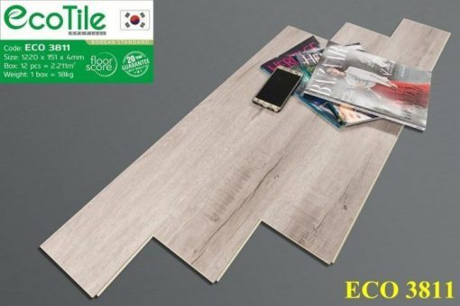 Sàn nhựa EcoTile 4mm ECO 3811