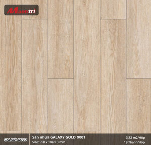 Sàn nhựa Galaxy Gold 9001