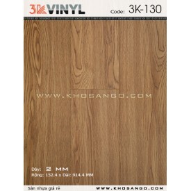 Sàn nhựa giả gỗ 3K Vinyl K130
