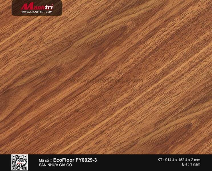 Sàn nhựa giả gỗ Ecofloor FY6029
