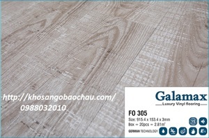 Sàn nhựa giả gỗ Galamax FO305