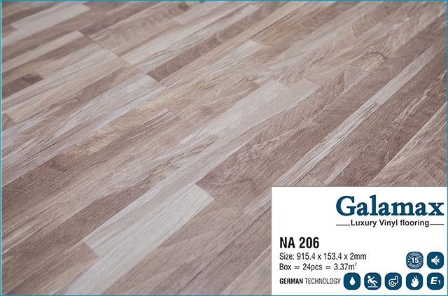 Sàn nhựa giả gỗ Galamax NA206