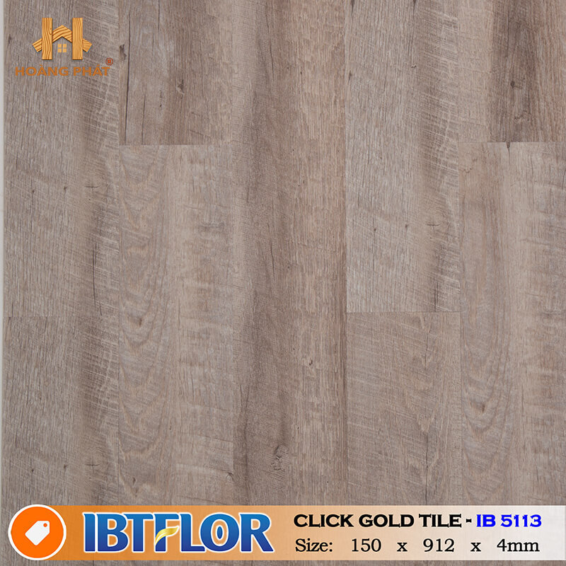 Sàn nhựa giả gỗ hèm khóa IBT IB5113