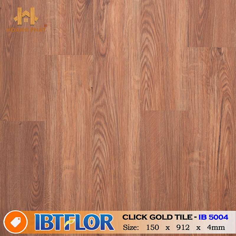 Sàn nhựa giả gỗ hèm khóa IBT IB5004