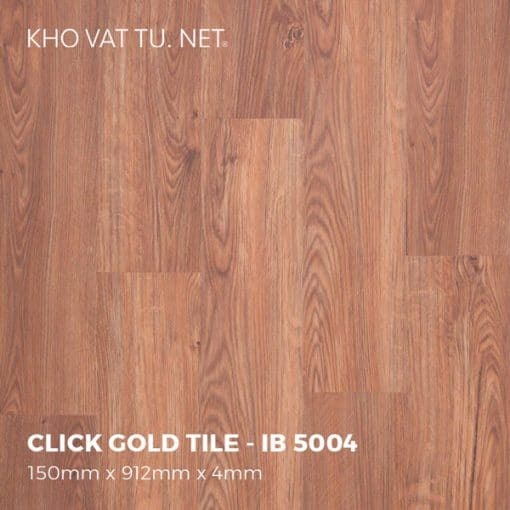 Sàn nhựa giả gỗ hèm khóa IBT IB5004