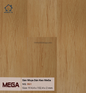 Sàn nhựa giả gỗ Mega 861