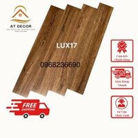 Sàn Nhựa Giả Gỗ, Thảm Lót Sàn, Nhựa Dán Keo - A.T DECOR 1m2. KT 91,5 X 15,4cm Chống Trơn Trượt, Nồm Ẩm