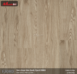 Sàn nhựa Hàn Quốc Fjord F8003