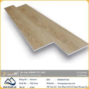 Sàn nhựa hèm khóa Aimaru 4206