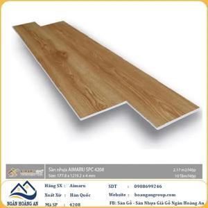 Sàn nhựa hèm khóa Aimaru 4208