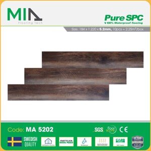 Sàn nhựa hèm khóa Mia MA 5202
