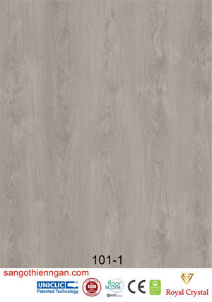 Sàn nhựa hèm khóa Royal Crystal RCFW101